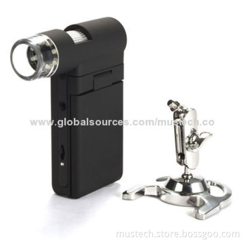 Mustech 5MP portable digital microscope with 3" LCD screen